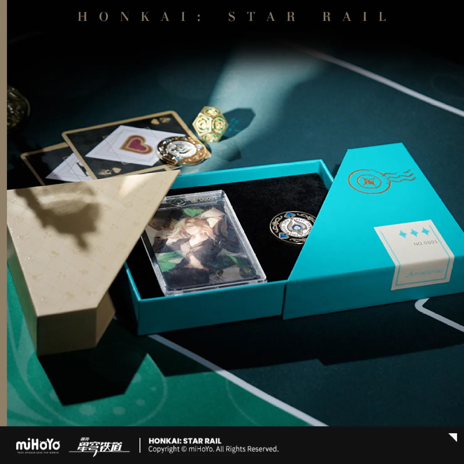 Cosplay Prop Diy - [Genuine] Aventurine Character Prop Gift Box