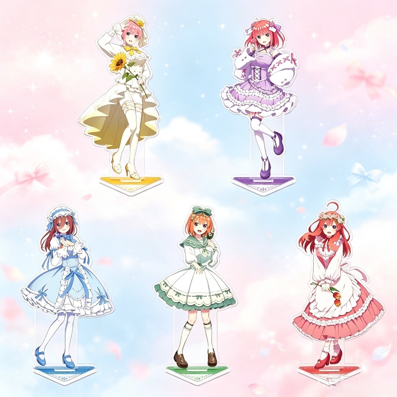 Acrylic Cosplay Prop - The Quintessential Quintuplets Lolita‑style Acrylic Stand
