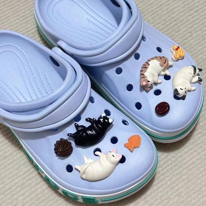Snap Fastener Set - 8Pcs Summer Fashion Shoe Charms for