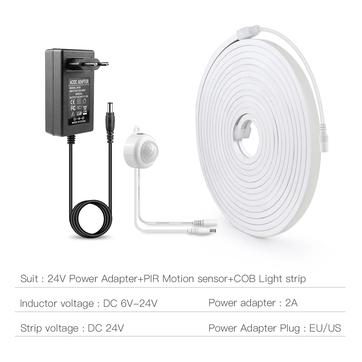 1-10M Wireless PIR Motion Sens - Led El Wire 评论和价格
