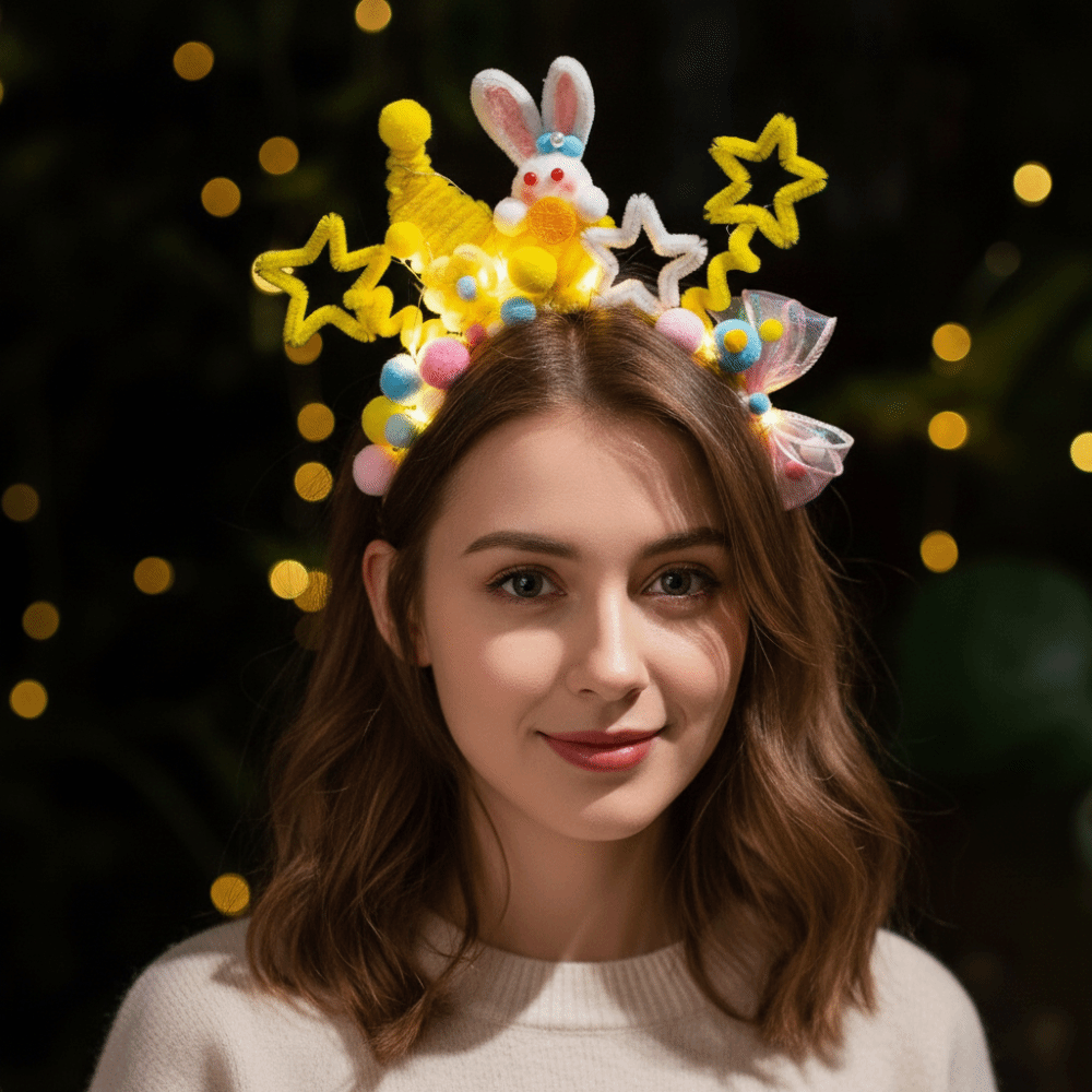 Handmade Bunny Headband Lumino - Easy Cosplay Prop 评论和价格