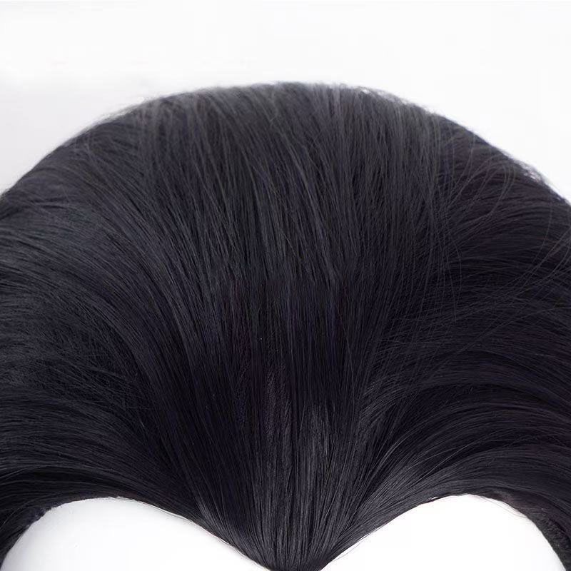 Reyna Anime Cosplay Wig Black  - Wig Fiber Net 评论和价格