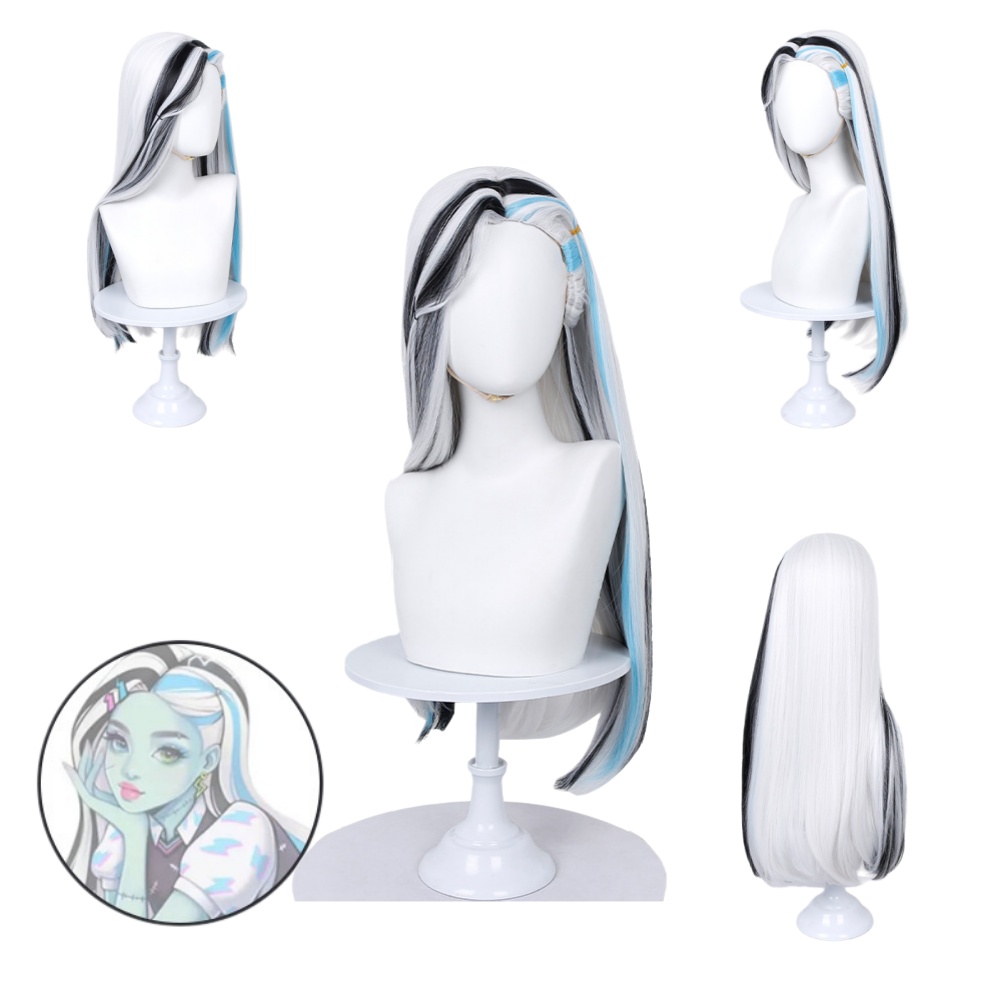 Anime Frankie Stein Cosplay Wi - Wig Fiber Net 评论和价格