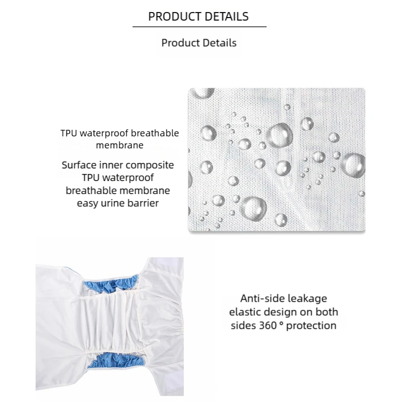 Reusable Washable Adult Cloth  - Velcro Hook Loop 评论和价格