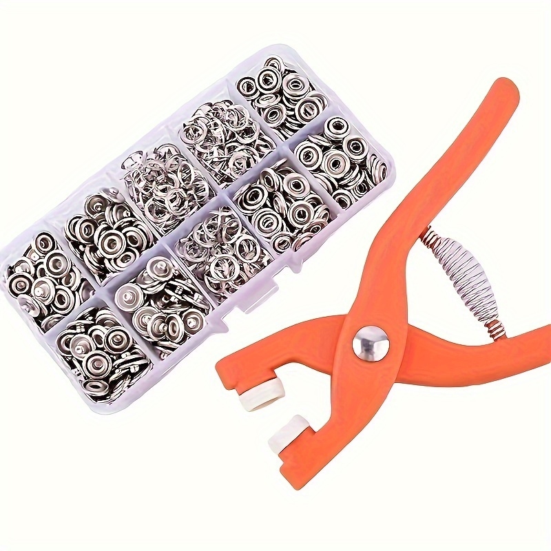 50 Set of Hand-Operated Snap F - Snap Fastener Set 评论和价格