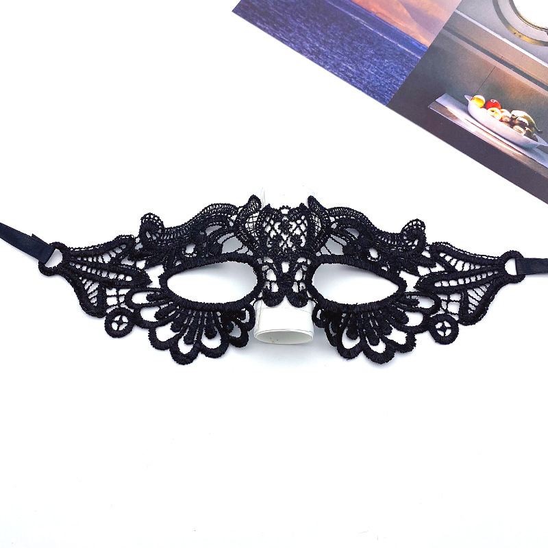 Black Sexy Women Hollow Lace M - Cosplay Prop Kit 评论和价格