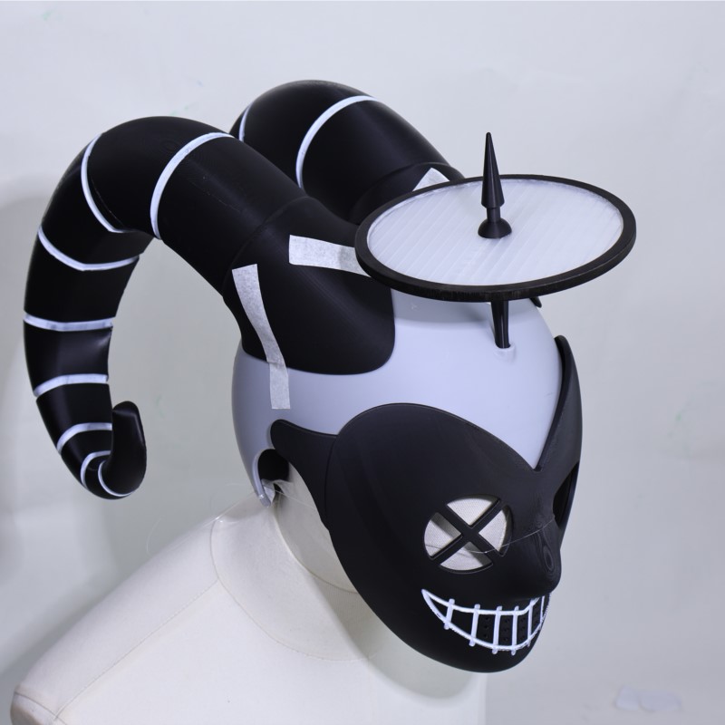 3D Printing Lute Cosplay Mask  - Cosplay Prop 3D Print Settings 评论和价格