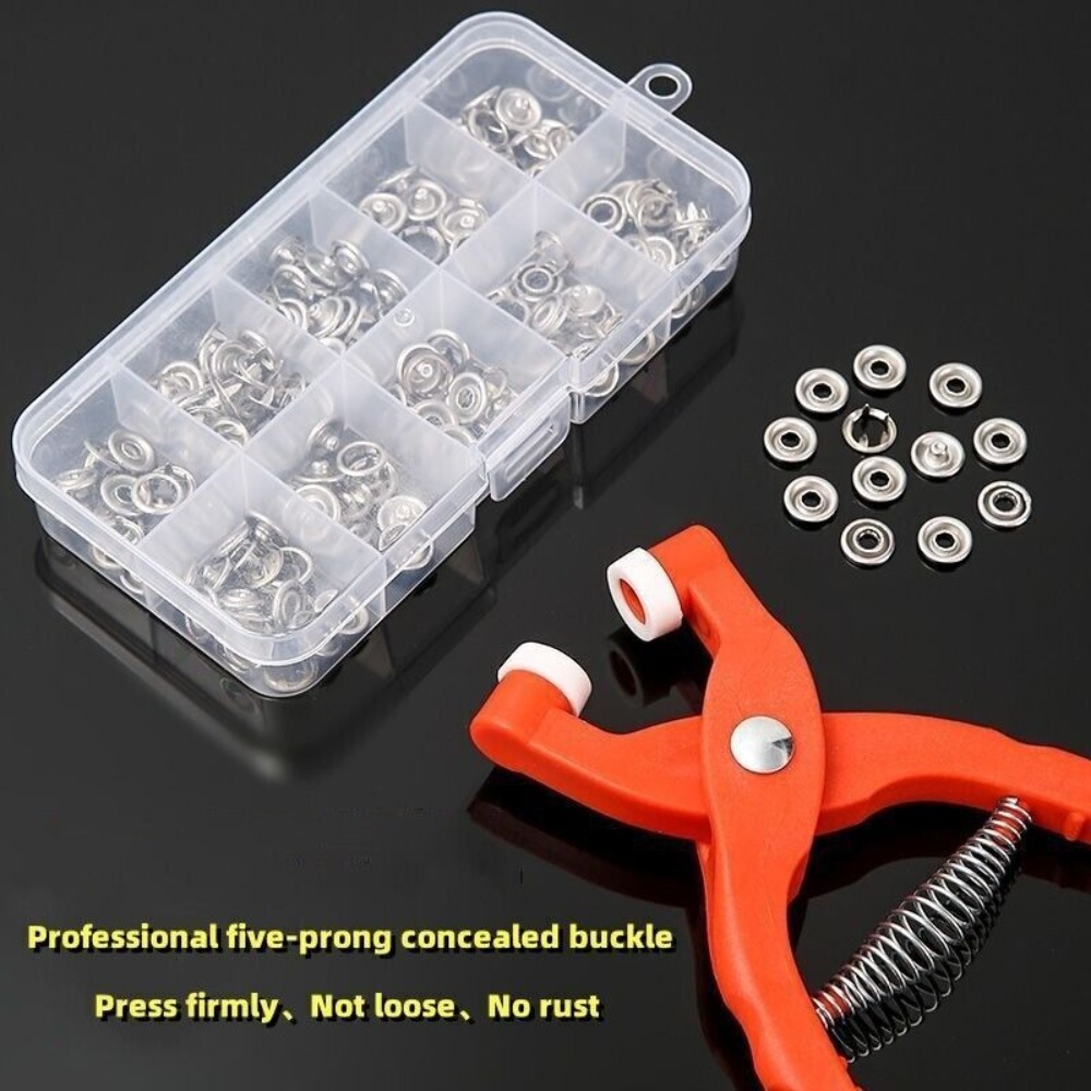 Crimping Pliers Eye Snapper Cr - Snap Fastener Set 评论和价格