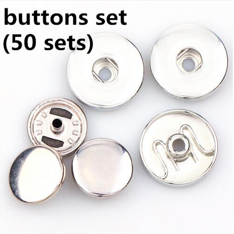 50 Sets 12mm/18mm Tapping Snap - Snap Fastener Set 评论和价格