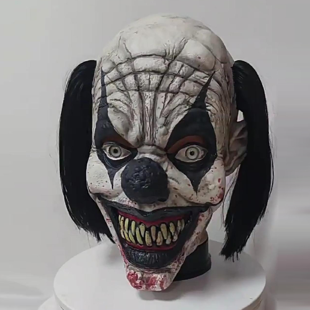 Scary Smile Clown Mask Cosplay - Briar Cosplay Prop 评论和价格