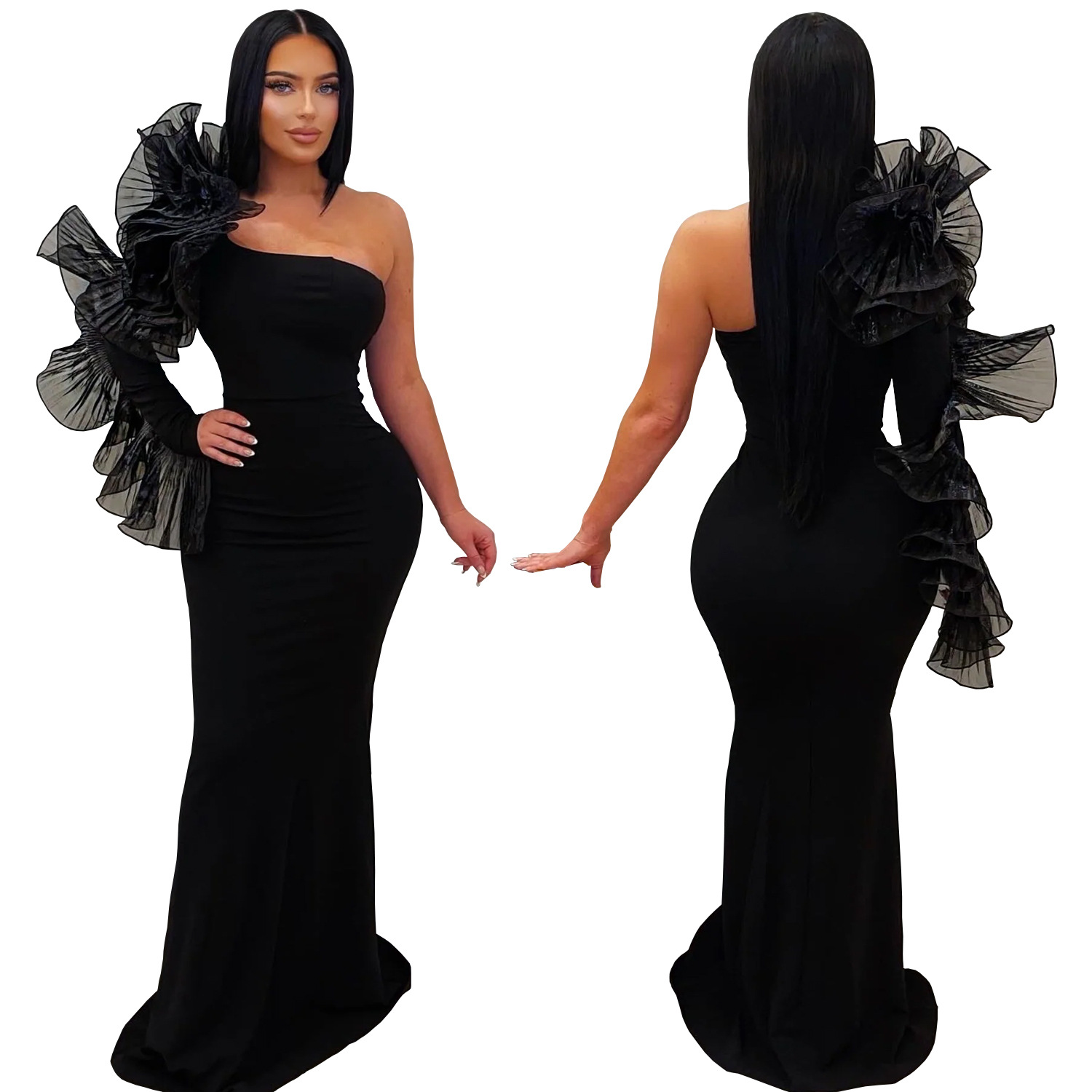 2026 New Black Ruffle Sexy One - Briar Cosplay Prop 评论和价格