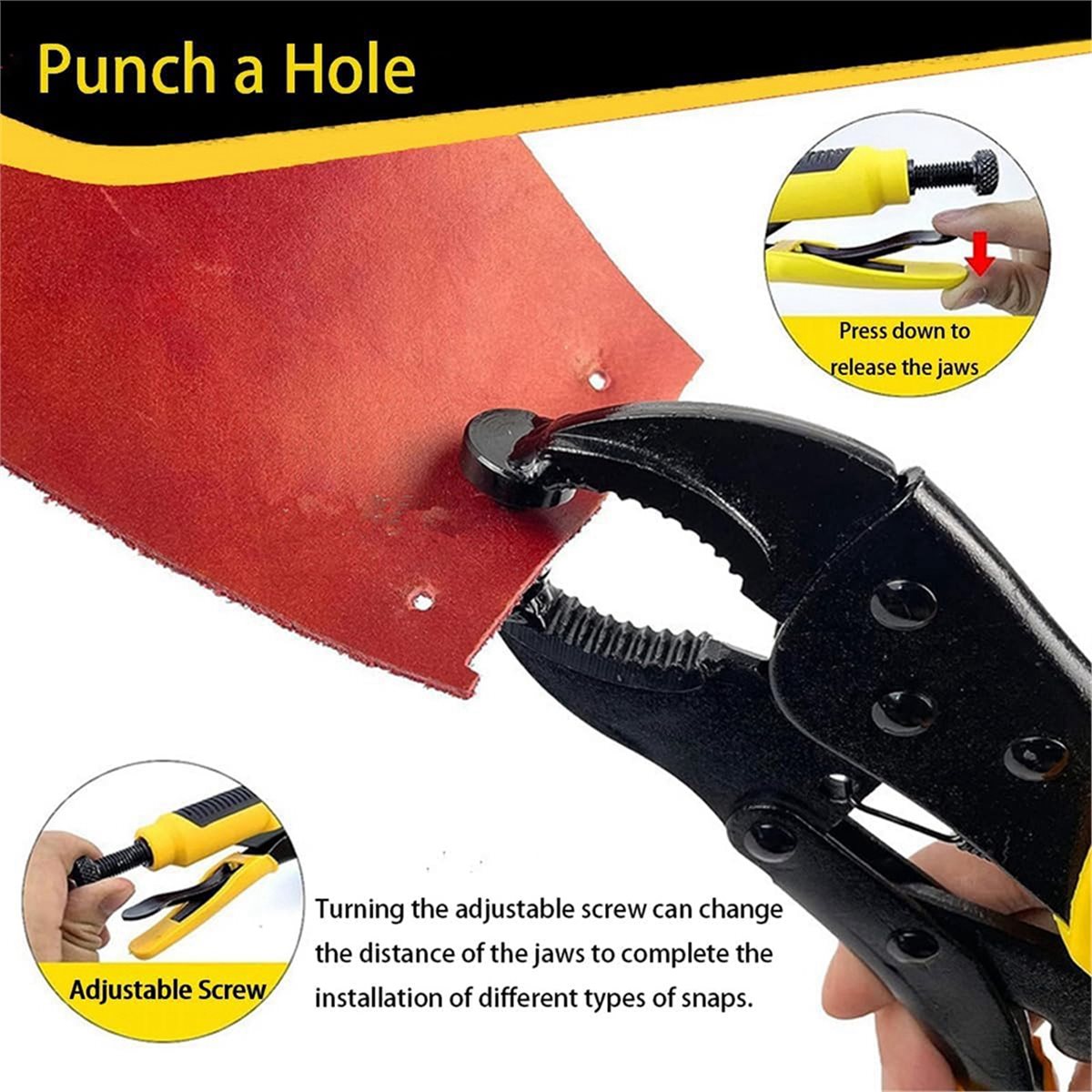 Sep.HOT~Heavy Duty Snap Fasten - Snap Plier Setter 评论和价格