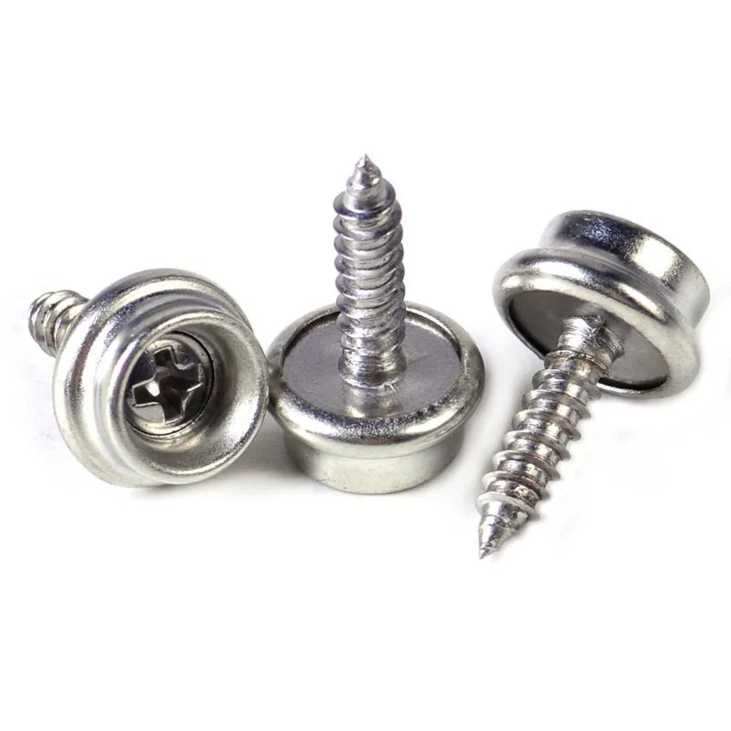 10 Sets Stainless Steel Tappin - Snap Fastener Set 评论和价格
