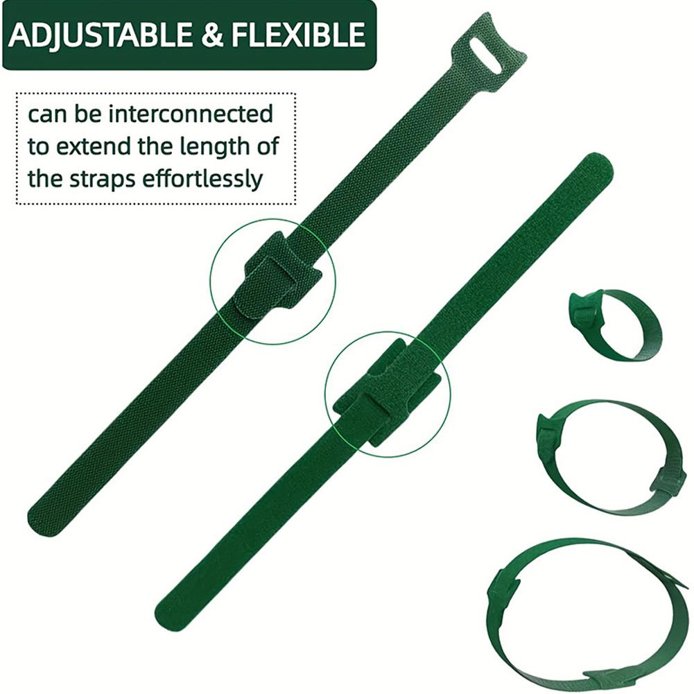 100pcs Reusable Adjustable Non - Velcro Hook Loop 评论和价格