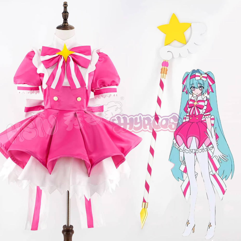 MMiku Retry Cosplay Costumes W - Cosplay Prop Diy 评论和价格