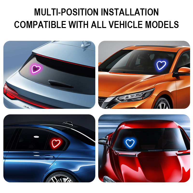 Car LED Love Atmosphere Window - Led El Wire 评论和价格