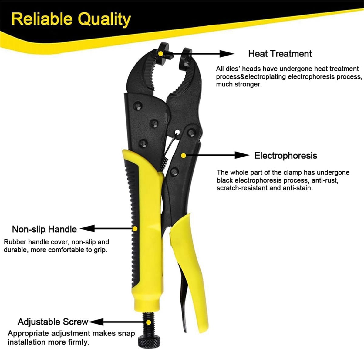 【AT48】 NEW Heavy Duty Snap Fas - Snap Plier Setter 评论和价格