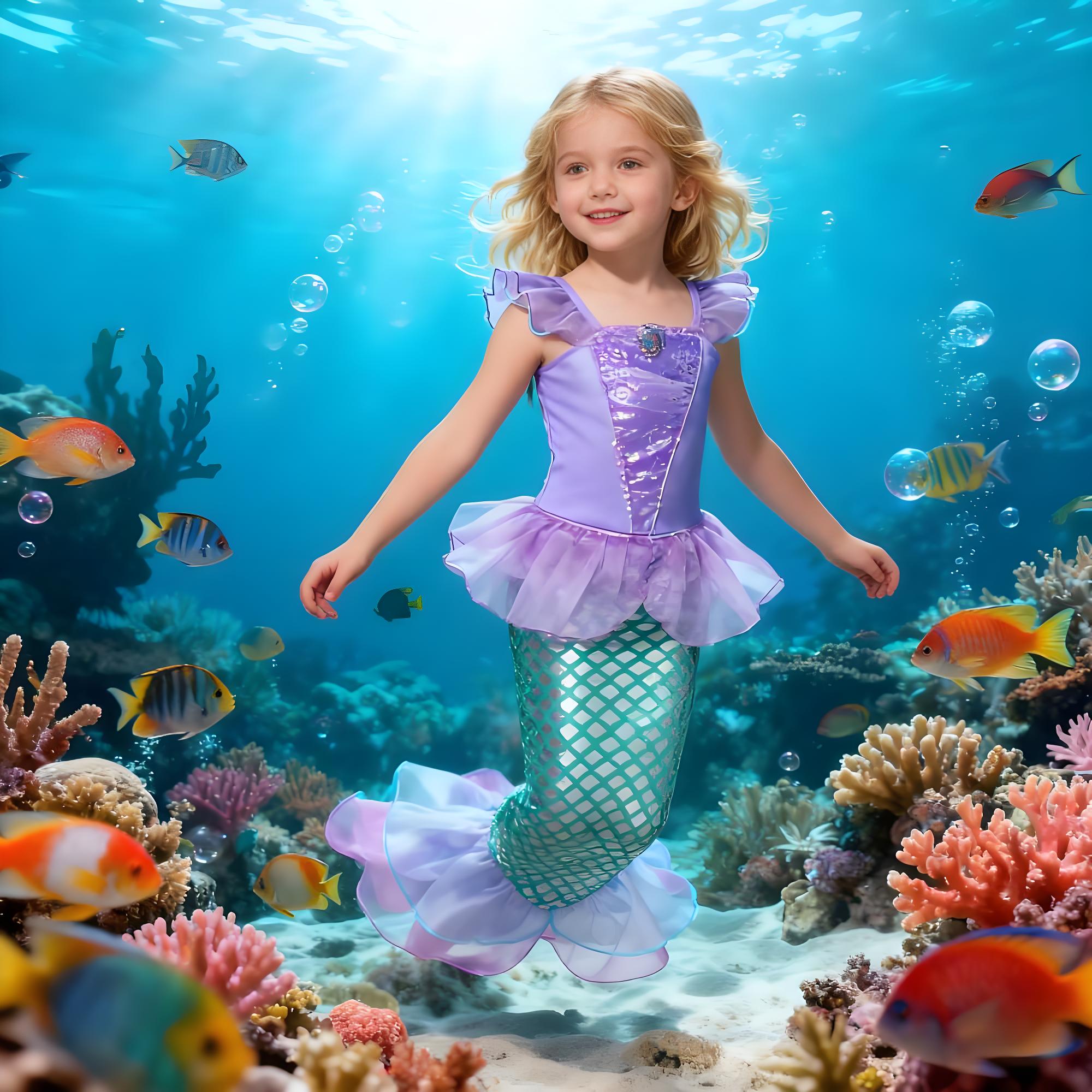 Summer Mermaid Birthday Party  - Briar Cosplay Prop 评论和价格