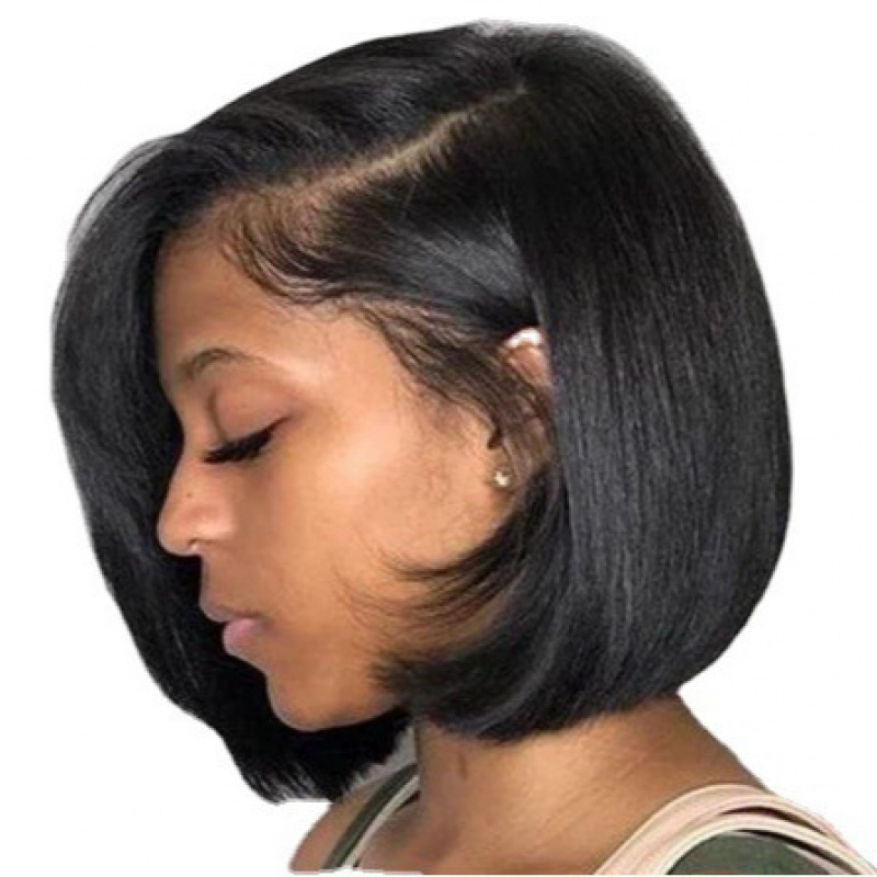 Short Straight Hair Wig for Wo - Wig Fiber Net 评论和价格