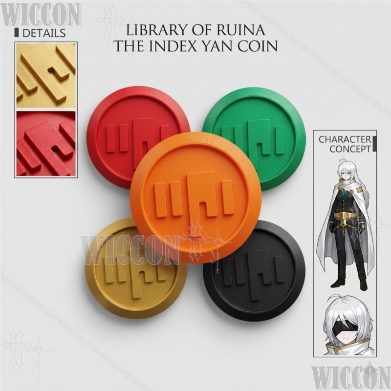 Library Of Ruina The Index Yan - Cosplay Prop 3D Print Settings 评论和价格