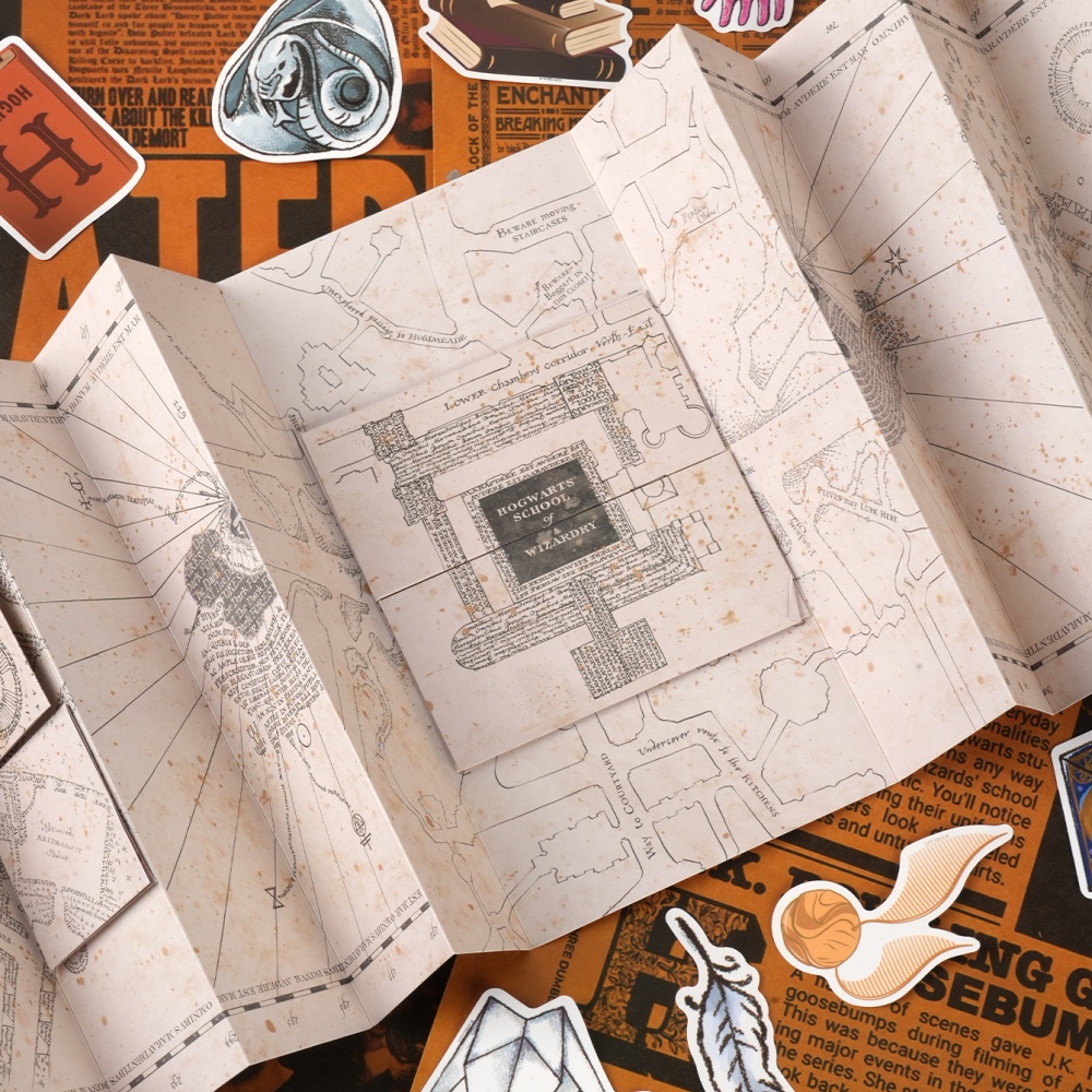 1PC Map Of The Marauder's Scho - Cosplay Props 评论和价格